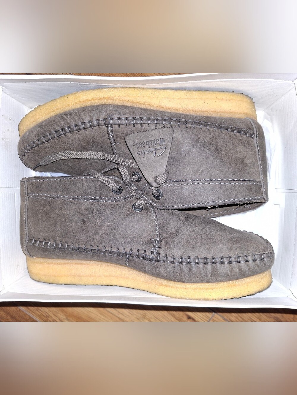 Clarks Men's Grey Suede Limited Edition Weaver Boot